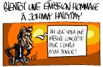 Le dessin de Na! : France 2 rend hommage à Johnny