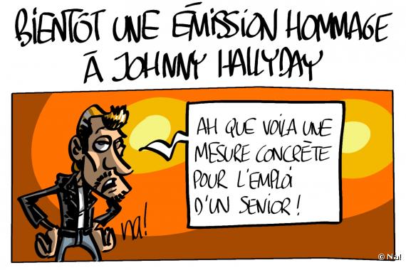 L hommage à Johnny Hallyday sur France 2