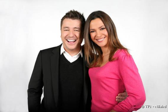 Bruno Guillon et Sandrine Quétier