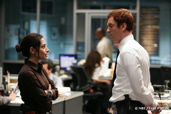 Sarah Shahi est Dani Reese et Damian Lewis est Charlie Crews dans "Life"
