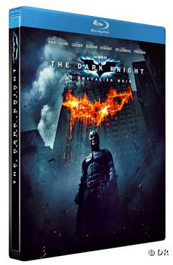 DVD "The Dark Knight, le chevalier noir" (Blu-Ray)