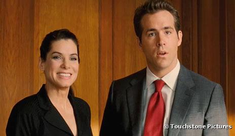 Sandra Bullock et Ryan Reynolds dans "La Proposition"