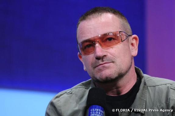 Bono, leader du groupe U2