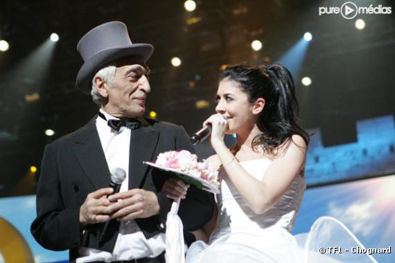 Les secrets des Enfoirés (édition 2008). Gérard Darmon et Nolwenn Leroy.