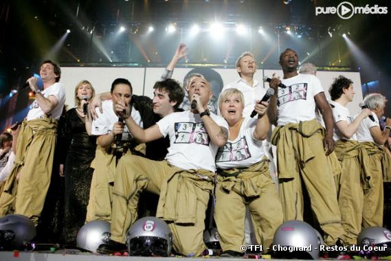 "Les Enfoirés 2009" sur TF1 et RTL
