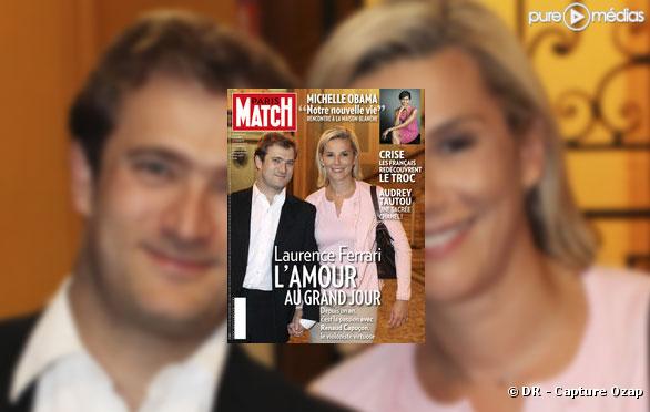 Laurence Ferrari à la Une de "Paris Match" (2 avril 2009)