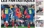 "L'Equipe" projetée sur les façades de la BNF