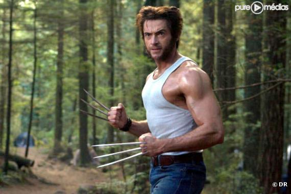 Hugh Jackman est Wolverine dans la trilogie "X-Men"