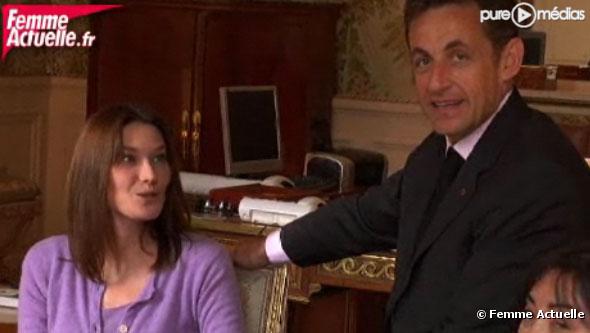 Nicolas Sarkozy et Carla Bruni
