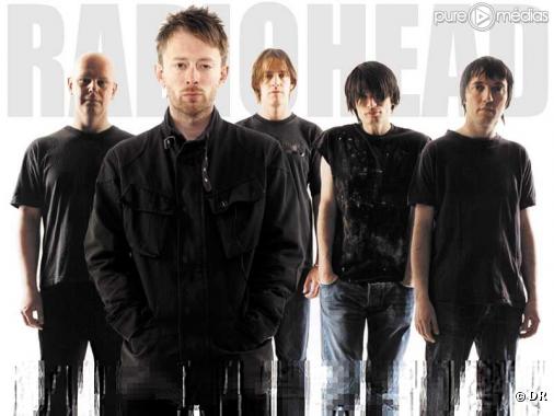 Photographie du groupe Radiohead