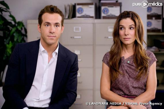 Ryan Reynolds et Sandra Bullock dans "La Proposition"