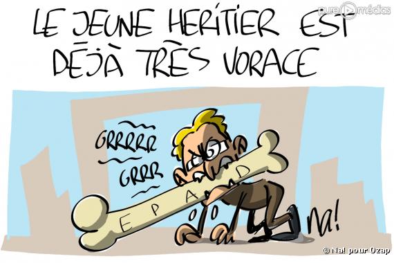 Jean Sarkozy futur patron de l EPAD