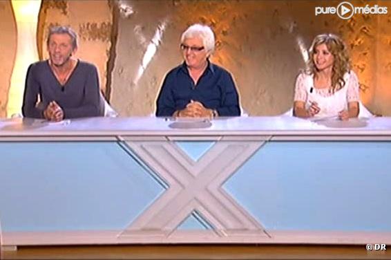 Alain Lanty, Cerrone et Julie Zenatti, jury de "X-Factor"