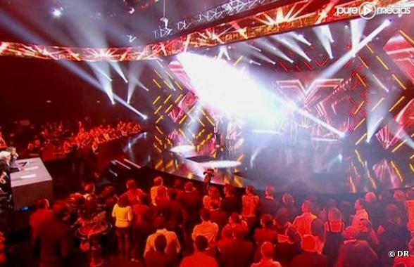 Le plateau de "X-Factor" sur W9