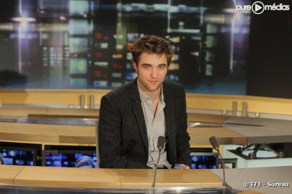 Robert Pattinson, le 10 novembre 2009 sur TF1