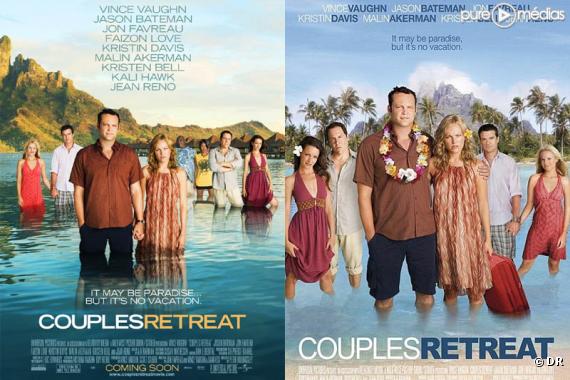 Les affiches américaine et anglaise de "Thérapie de Couples"