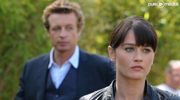 Simon Baker et Robin Tunney dans "Mentalist"