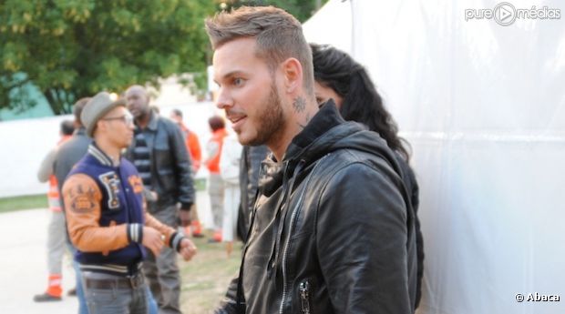 Le chanteur M. Pokora