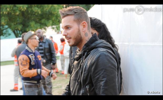 Le chanteur M. Pokora