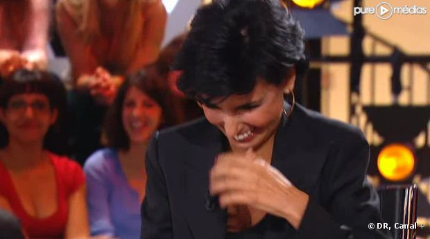 Rachida Dati face à Yann Barthès, le 20 septembre 2011.
