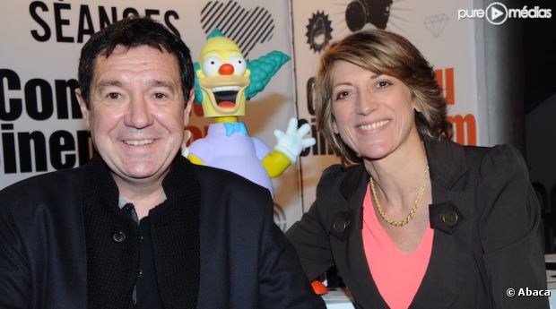 Philippe Peythieu et Veronique Augereau, les voix françaises d'Homer et Marge Simpson