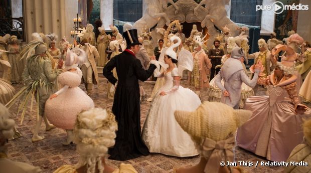 Armie Hammer et Lily Collins dans "Blanche Neige"