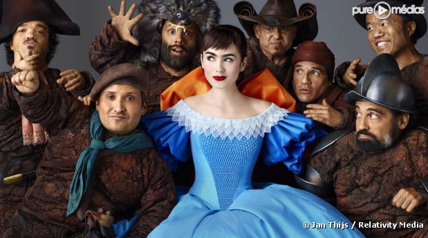 Lily Collins dans "Blanche Neige"