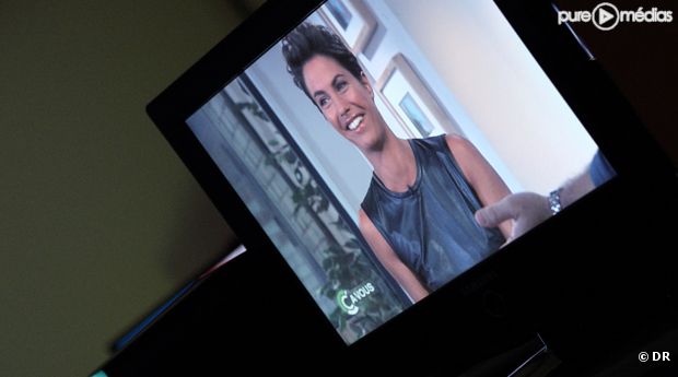 Alessandra Sublet, animatrice de "C a vous" sur France 5.