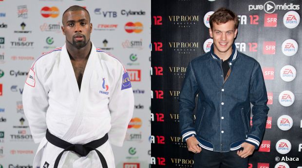 Teddy Riner et Christophe Lemaitre