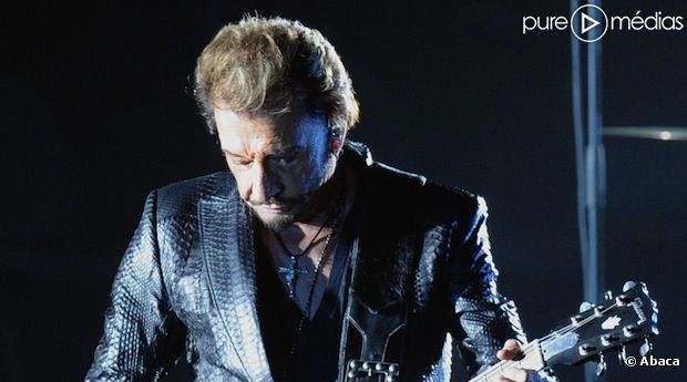 Johnny Hallyday, chanteur français le mieux payé en 2012 selon "Challenges"