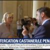 Affaire Benalla : Marine Le Pen alpague violemment Christophe Castaner devant les caméras