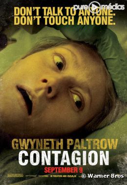 Gwyneth Paltrow sur une affiche promotionnelle de "Contagion"