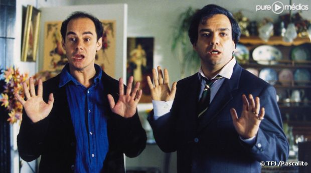 Bernard Campan et Didier Bourdon dans "Le Pari"