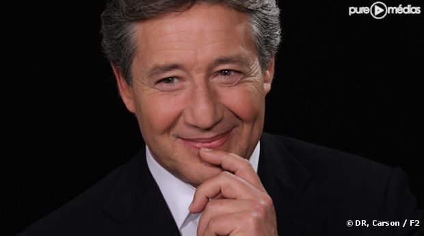 Patrick Sabatier, animateur sur France 2.