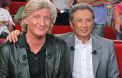 Michel Drucker et Patrick Sébastien, en 2005.