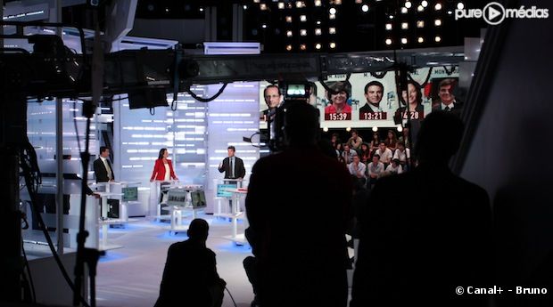 Un des débats de la primaire socialiste, le 28 septembre 2011, sur i-Télé