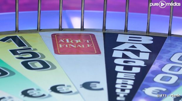 Le plateau de "La roue de la fortune" sur TF1