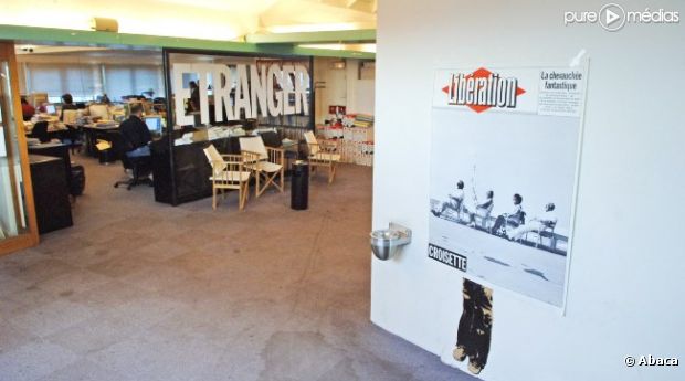 Le siège du quotidien "Libération", en 2005