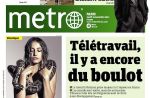 TF1 dévoile la nouvelle formule de son quotidien gratuit "Metro"