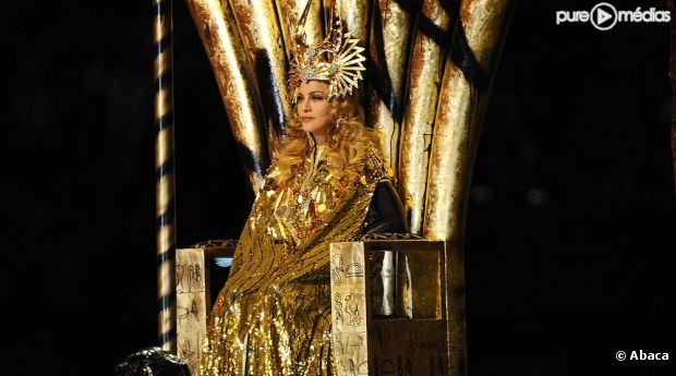 Madonna au Super Bowl 2012