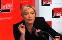 Marine Le Pen et Patrick Cohen sur France Inter.