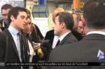 Nicolas Sarkozy traite un journaliste de "couillon"