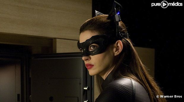 Anne Hathaway, dans la peau de Catwoman