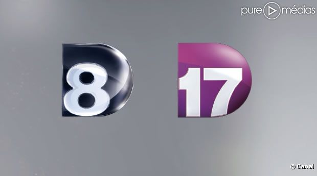 Les logos de D8 et D17