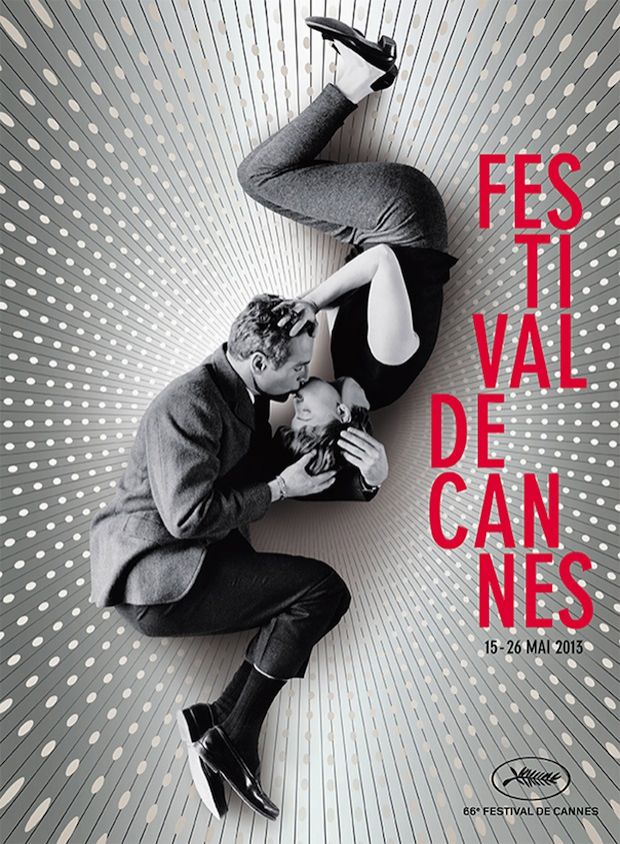 Paul Newman et Joanne Woodward sur l'affiche du 66e festival de Cannes.