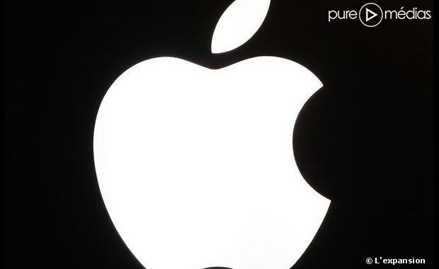 Le célèbre logo de la marque Apple