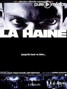 Affiche de "La Haine".