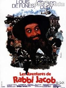 Affiche de "Les Aventures de Rabbi Jacob".