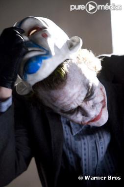 Heath Ledger dans "Le chevalier noir"