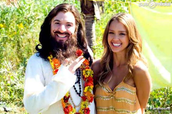  Mike Myers et Jessica Alba dans "Love gourou"